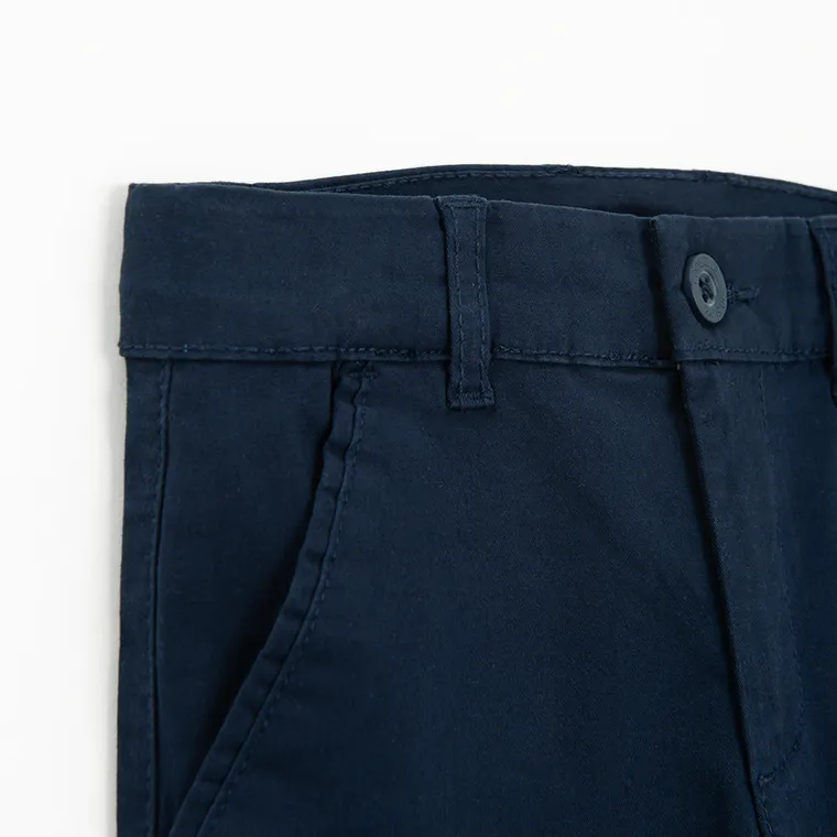 Cool Club, Pantaloni din material textil pentru baieti, bleumarin