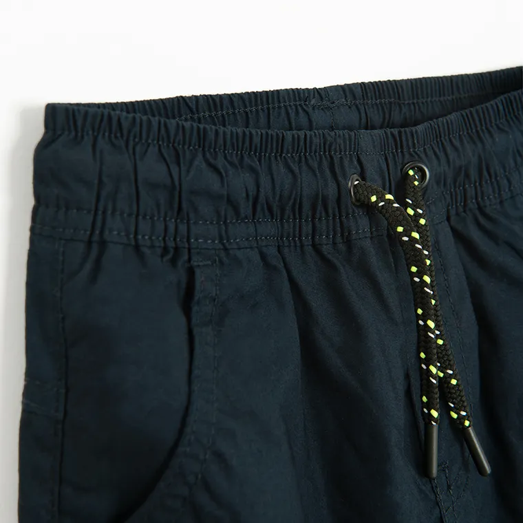 Cool Club, Pantaloni din material textil pentru baieti, bleumarin