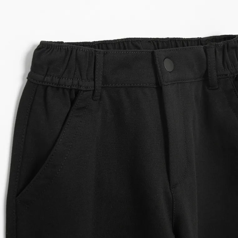 Cool Club, Pantaloni din material textil pentru baieti, negru