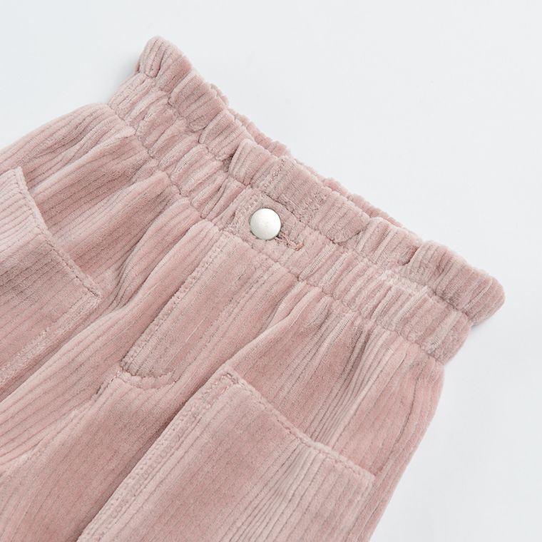 Cool Club, Pantaloni din material textil pentru fete, culoare roz