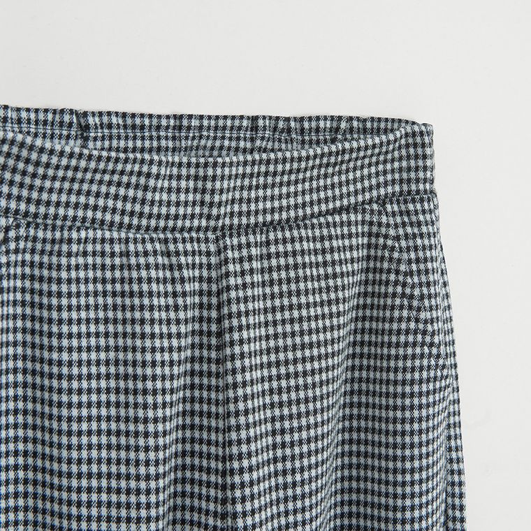 Cool Club, Pantaloni din material textil pentru fete, negru-alb