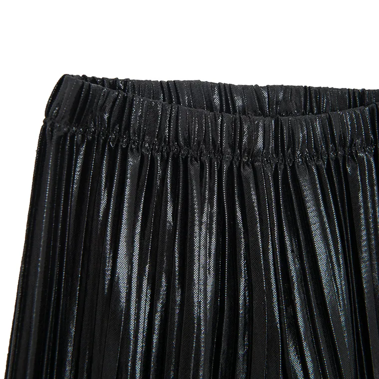 Cool Club, Pantaloni din material textil pentru fete, wide, negru