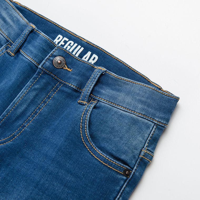 Cool Club, Pantaloni scurti de blugi pentru baieti, tip regular, denim