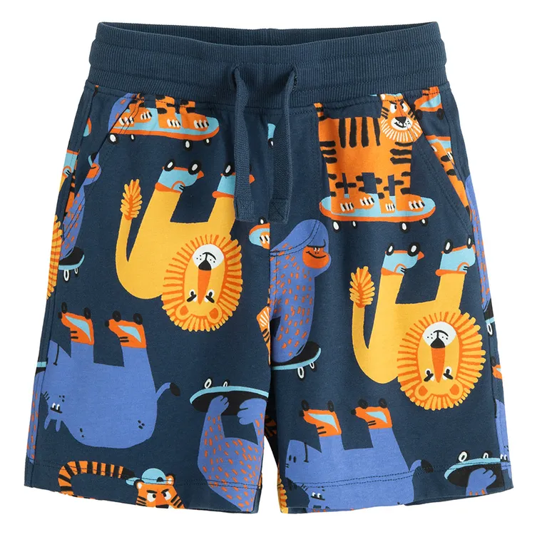 Cool Club, Pantaloni scurti pentru baieti, albastru, set, 2 buc.