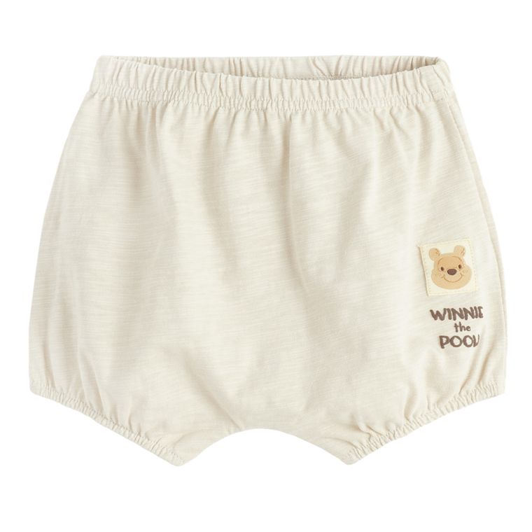 Cool Club, Pantaloni scurti pentru baieti, bloomers, mix, set, 2 buc., imprimeu Winnie the Pooh