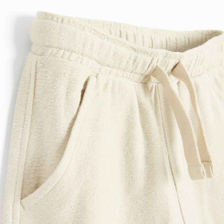 Cool Club, Pantaloni scurti pentru baieti, loose, bej