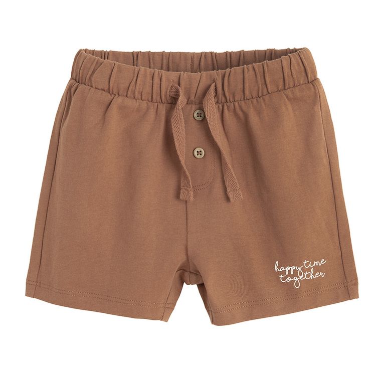 Cool Club, Pantaloni scurti pentru baieti, maro