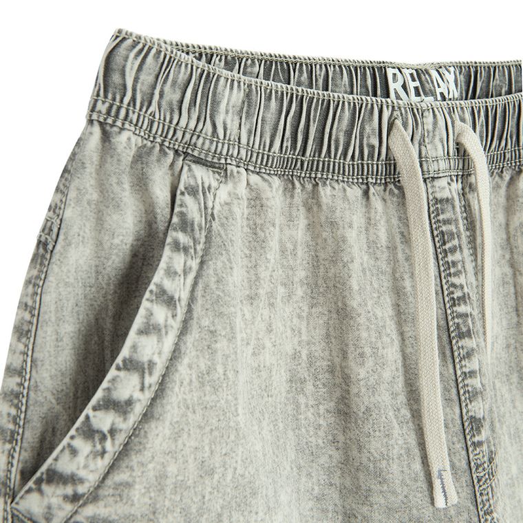 Cool Club, Pantaloni scurti pentru baieti, relaxed, gri