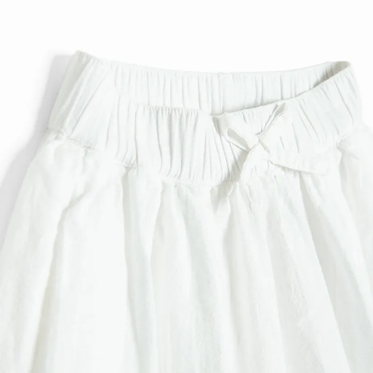 Cool Club, Pantaloni scurti pentru fete, cu in, alb