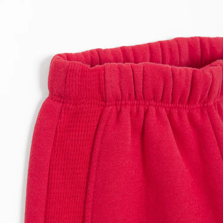 Cool Club, Pantaloni trening pentru baieti, baggy, caldurosi, rosu