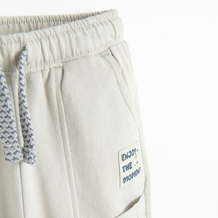 Cool Club, Pantaloni trening pentru baieti, bej