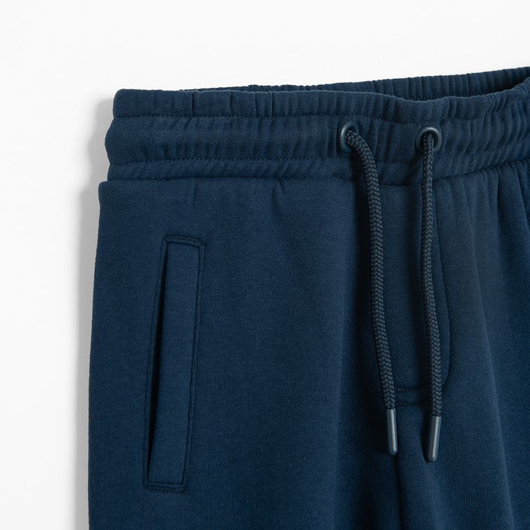 Cool Club, Pantaloni trening pentru baieti, bleumarin, imprimeu Sonic the Hedgehog