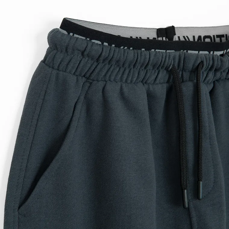 Cool Club, Pantaloni trening pentru baieti, loose, gri