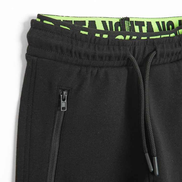 Cool Club, Pantaloni trening pentru baieti, negru