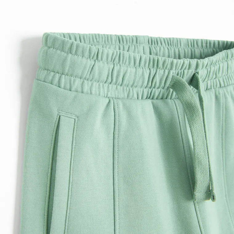 Cool Club, Pantaloni trening pentru baieti, relax, verde