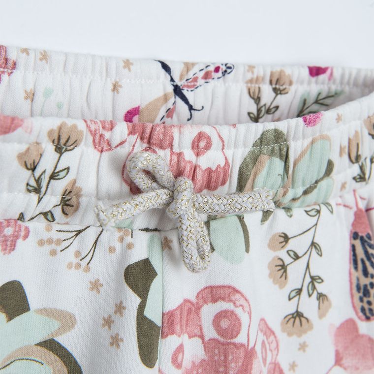 Cool Club, Pantaloni trening pentru fete, alb