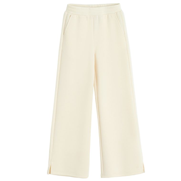 Cool Club, Pantaloni trening pentru fete, culotte, ecru