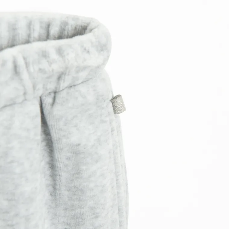 Cool Club, Pantaloni trening pentru fete, flare, velur, gri