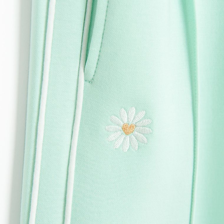 Cool Club, Pantaloni trening pentru fete, menta verde