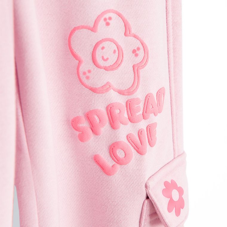 Cool Club, Pantaloni trening pentru fete, roz