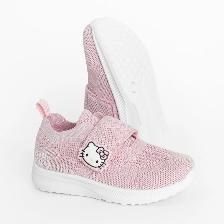 Cool Club, Pantofi sport pentru fete, roz, imprimeu Hello Kitty