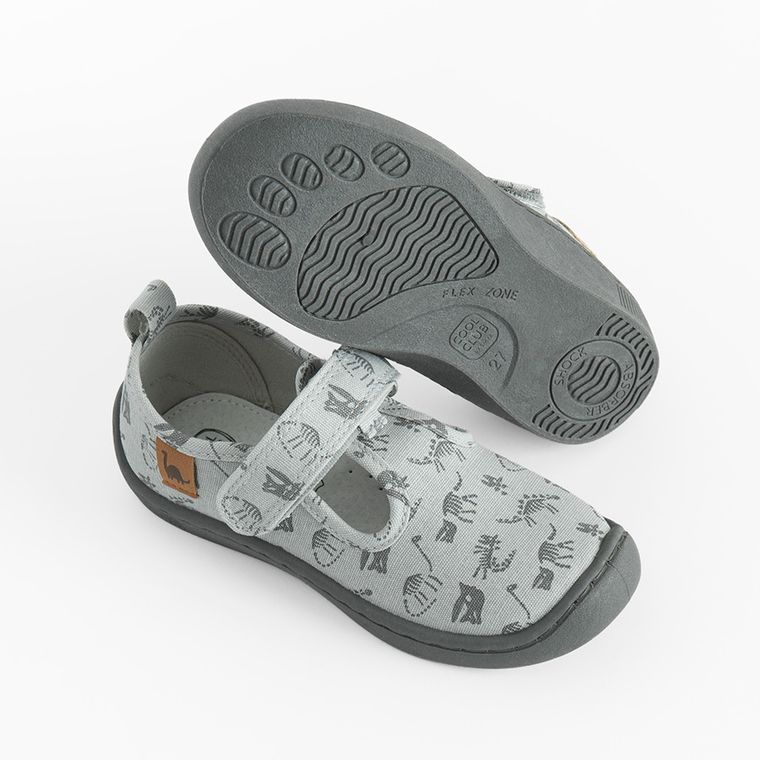 Cool Club, Papuci de casa pentru baieti, gri, Comfort-Fit