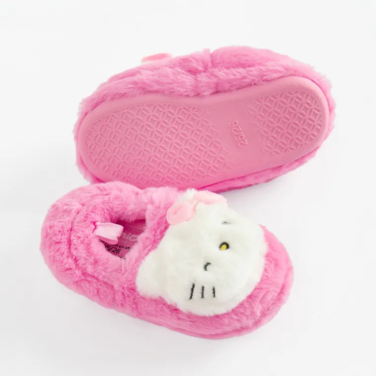 Cool Club, Papuci de casa pentru fete, roz, imprimeu Hello Kitty