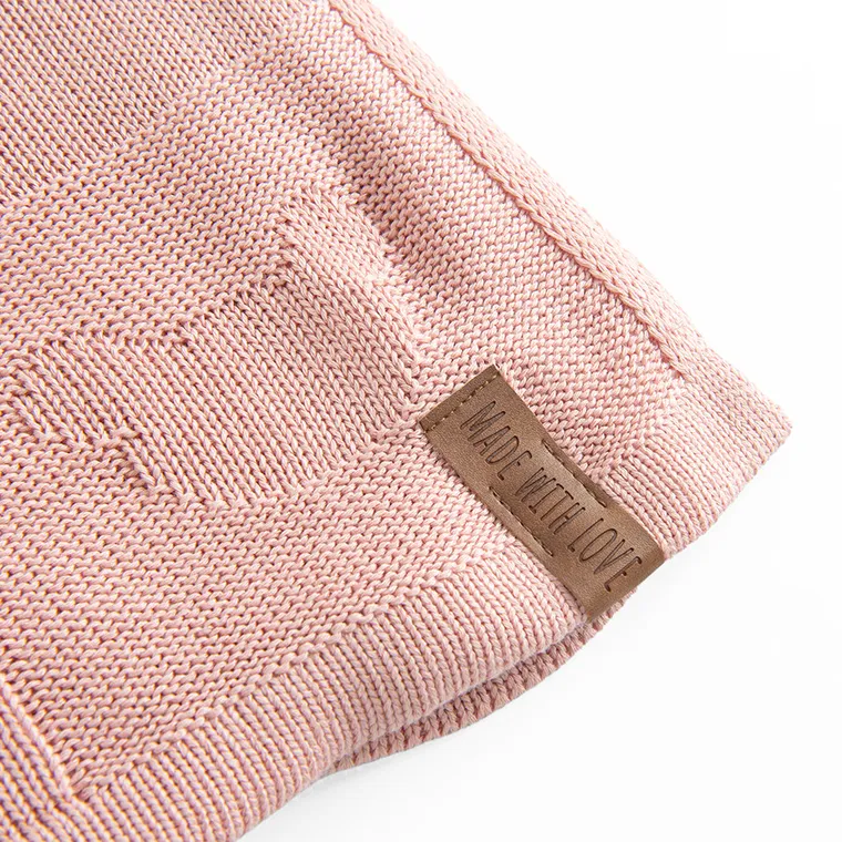 Cool Club, Patura pentru fete, din bambus, 80-100cm, roz