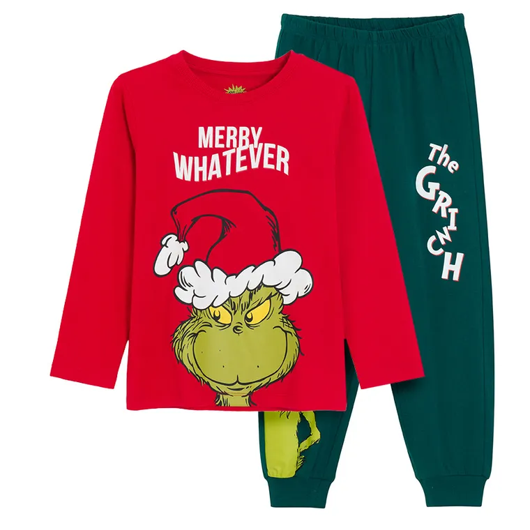 Cool Club, Pijama pentru baieti, mix, Grinch