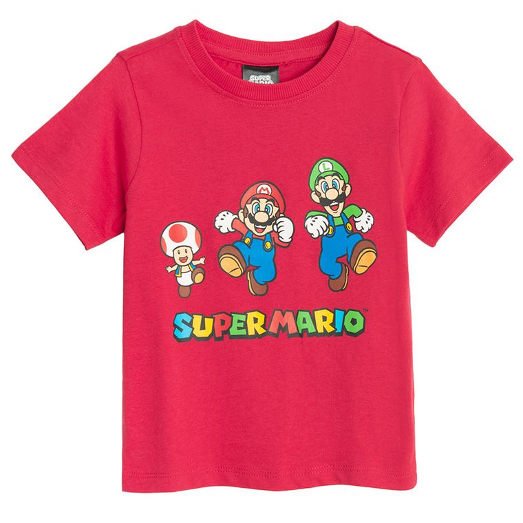 Cool Club, Pijama pentru baieti, mix, imprimeu Super Mario