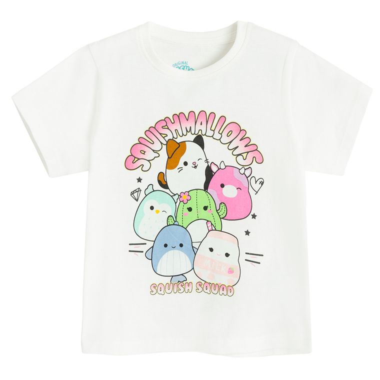 Cool Club, Pijama pentru fete, mix, imprimeu Squishmallows