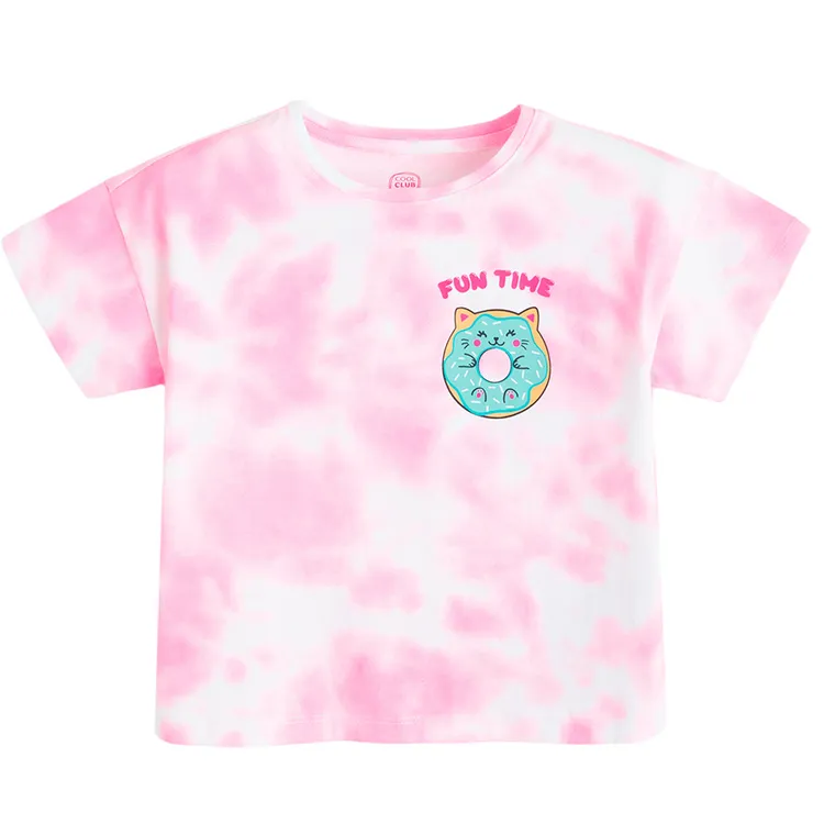 Cool Club, Pijama pentru fete, roz-alb