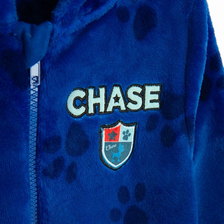 Cool Club, Pijama-salopeta cu gluga pentru baieti, bleumarin, imprimeu Paw Patrol