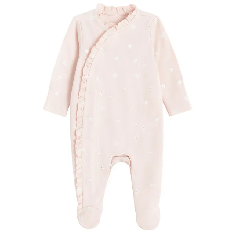 Cool Club, Pijama tip salopeta pentru fete, roz, set, 2 buc.