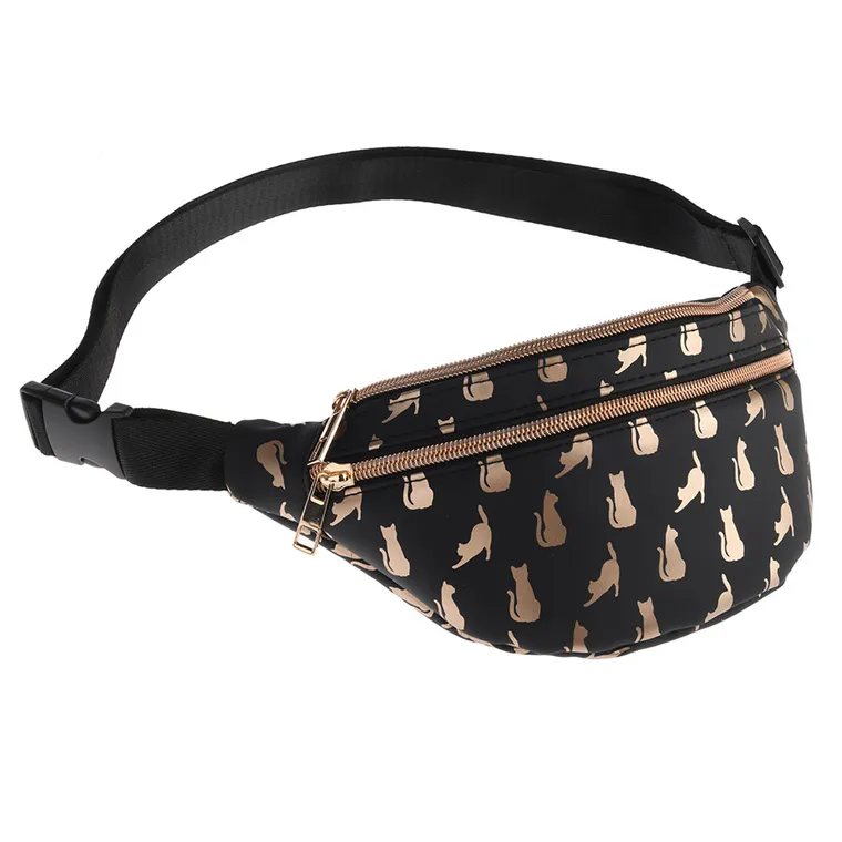 Cool Club, Pisicute, geanta de sold, borseta, negru-auriu