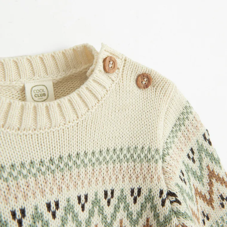 Cool Club, Pulover pentru baieti, bej