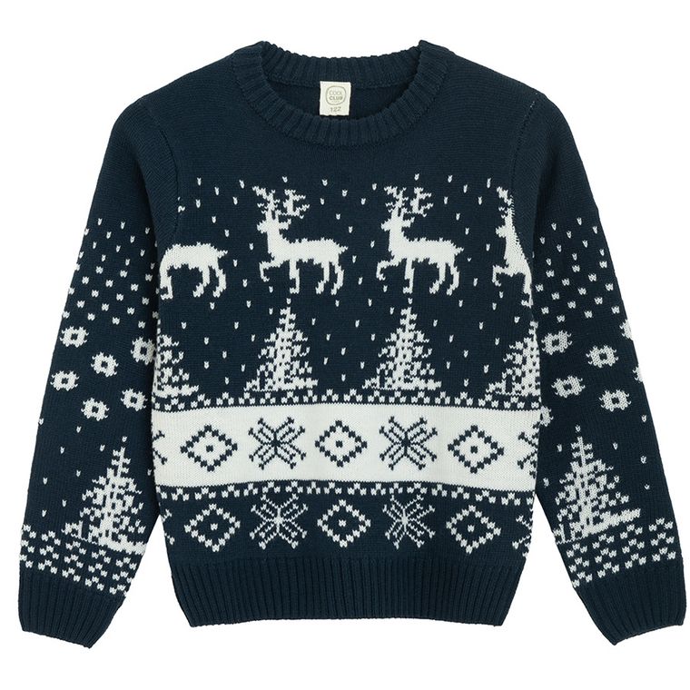 Cool Club, Pulover pentru baieti, bleumarin