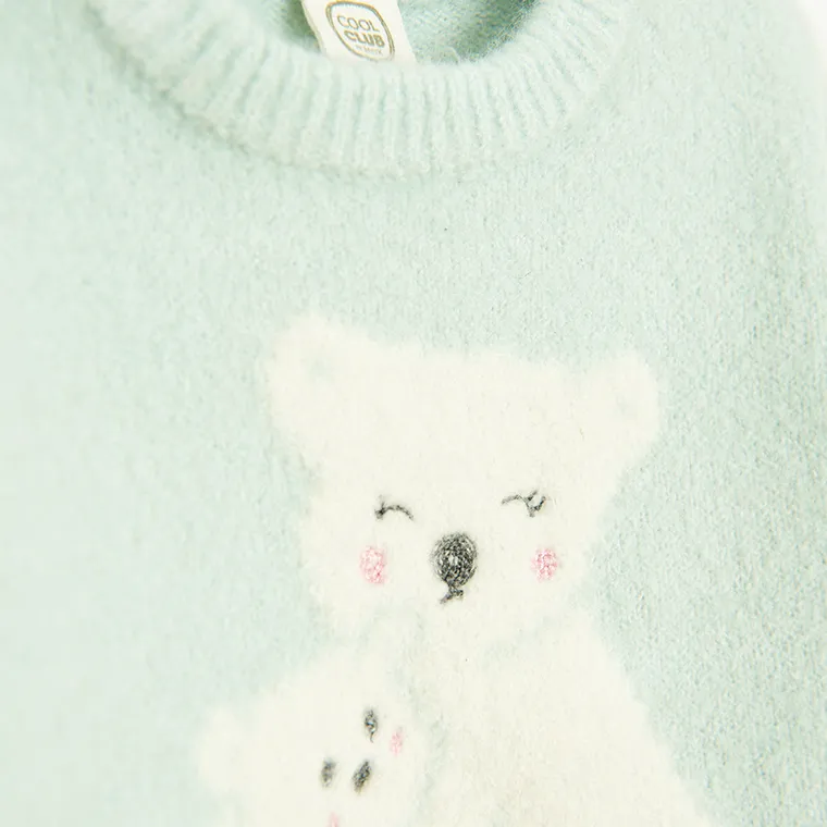 Cool Club, Pulover pentru fete, menta verde