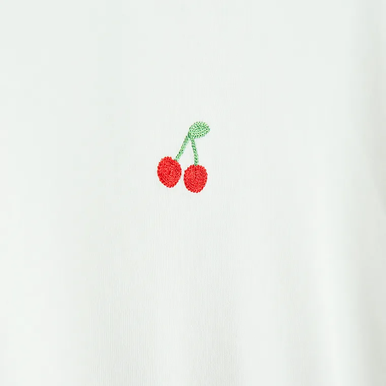 Cool Club, Rochie cu maneca lunga pentru fete, alb-roz