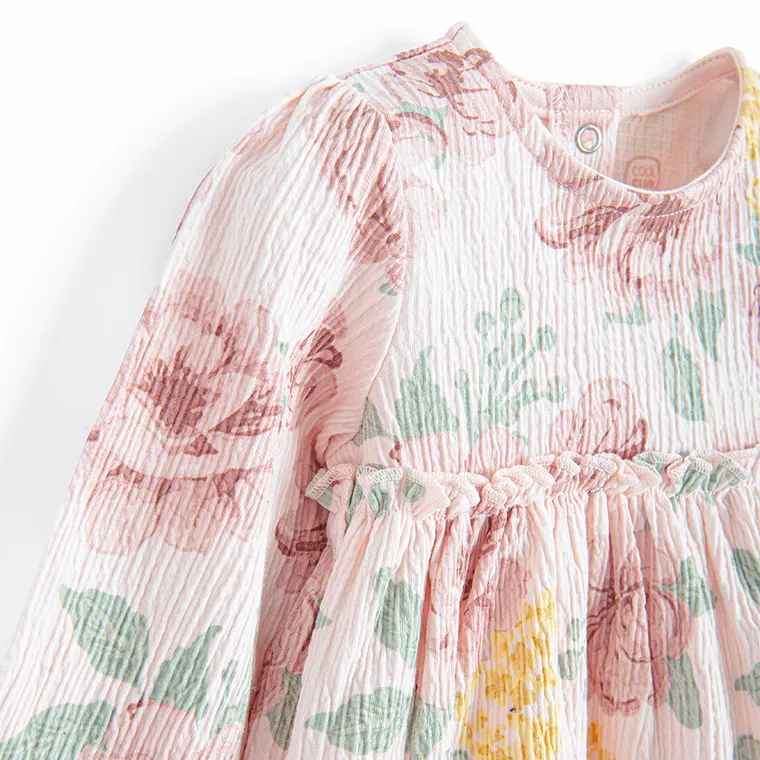 Cool Club, Rochie cu maneca lunga pentru fete, roz