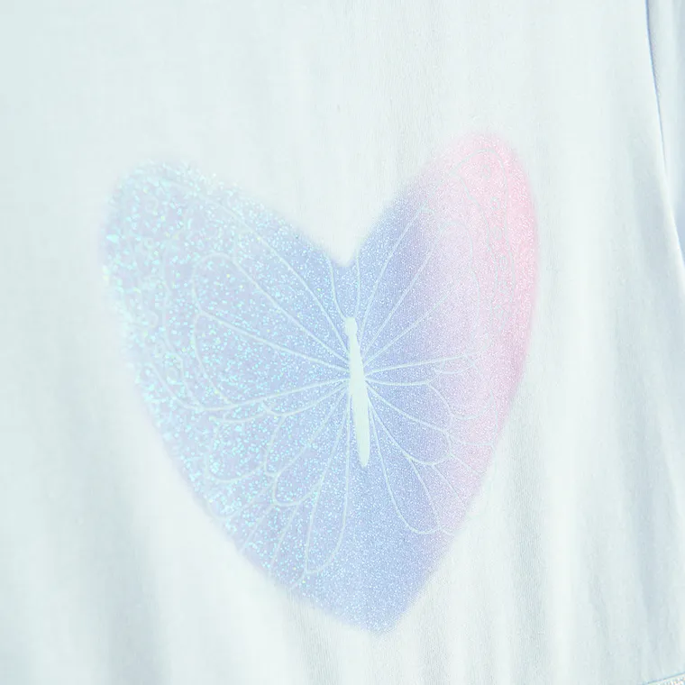 Cool Club, Rochie cu maneca scurta pentru fete, albastru