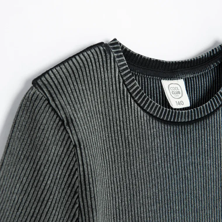 Cool Club, Rochie cu maneca scurta pentru fete, granit