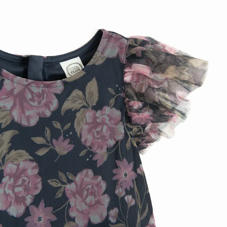 Cool Club, Rochie cu maneca scurta pentru fete, mix