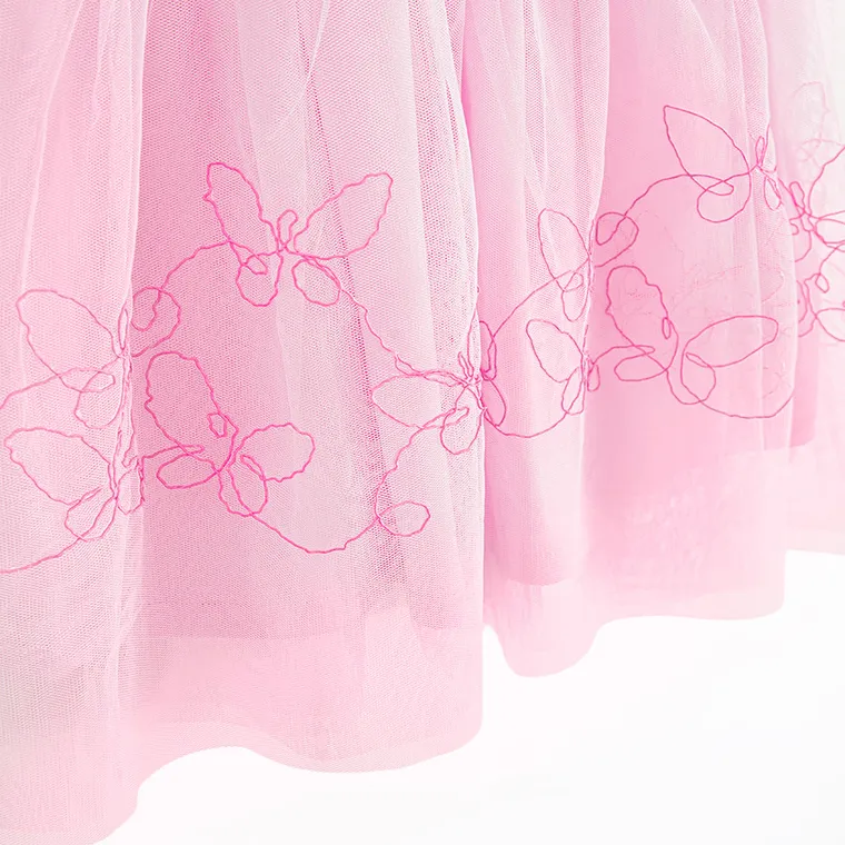 Cool Club, Rochie cu maneca scurta pentru fete, roz