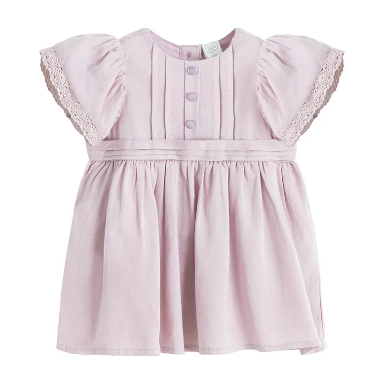 Cool Club, Rochie cu maneca scurta pentru fete, violet