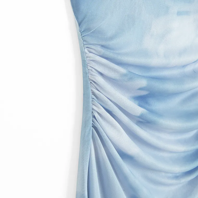 Cool Club, Rochie fara maneci pentru fete, albastru