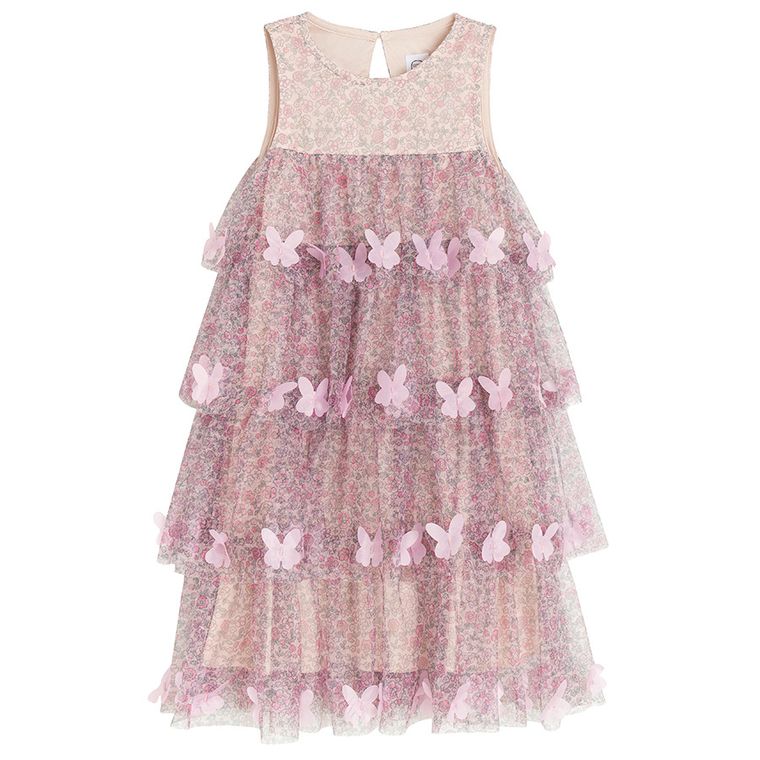 Cool Club, Rochie fara maneci pentru fete, roz