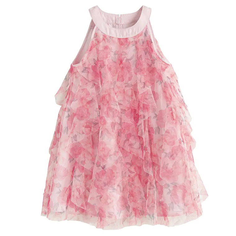 Cool Club, Rochie fara maneci pentru fete, roz