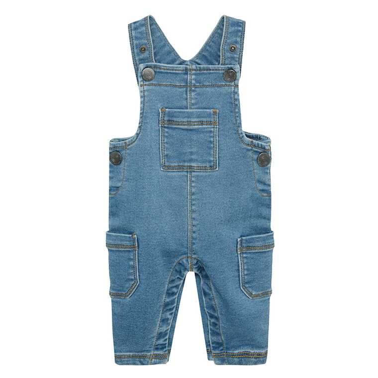 Cool Club, Salopeta de blugi pentru baieti, denim, cu buzunare