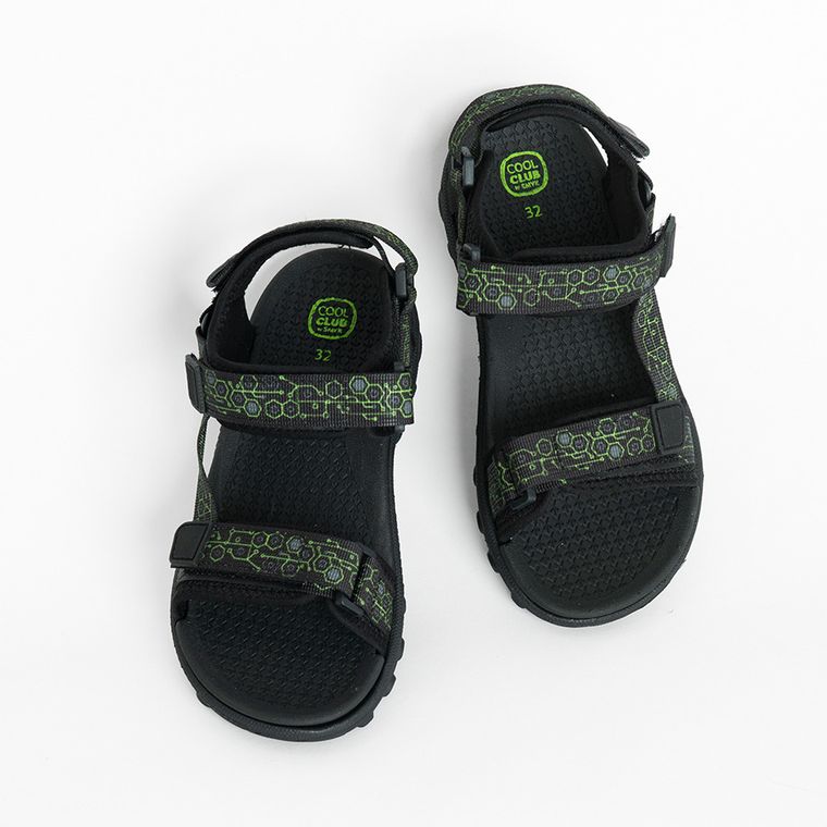 Cool Club, Sandale pentru baieti, negru